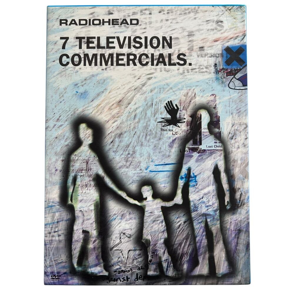 Radiohead 7 Television Commercials DVD 2003 Capitol Blue Case Music Video